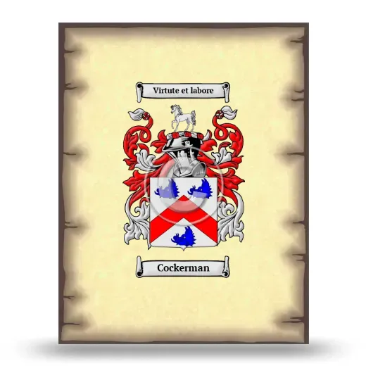 Cockerman Coat of Arms Print