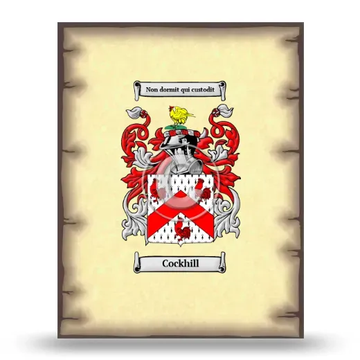 Cockhill Coat of Arms Print