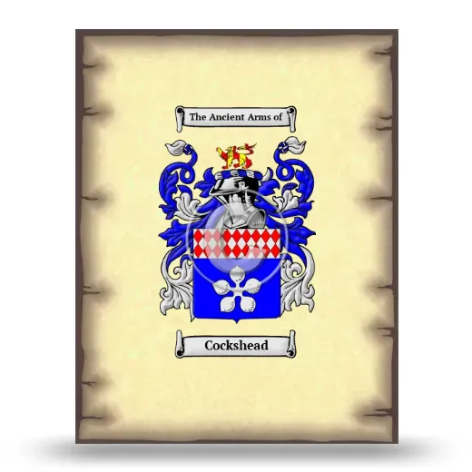 Cockshead Coat of Arms Print