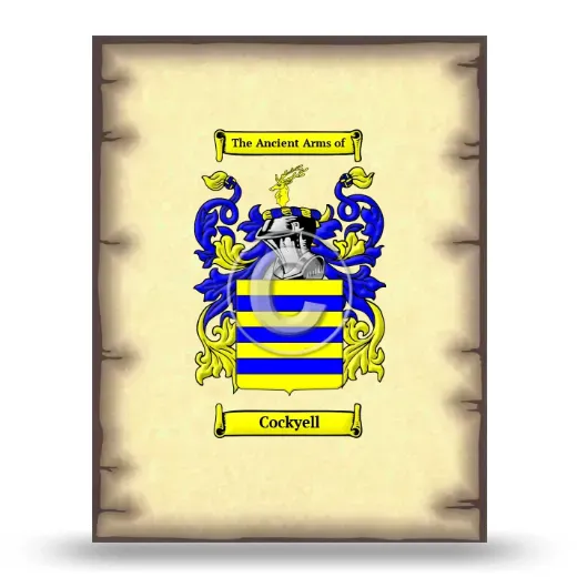 Cockyell Coat of Arms Print