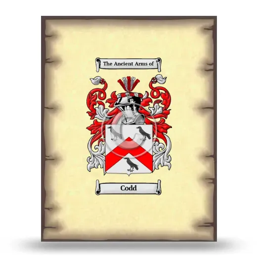 Codd Coat of Arms Print