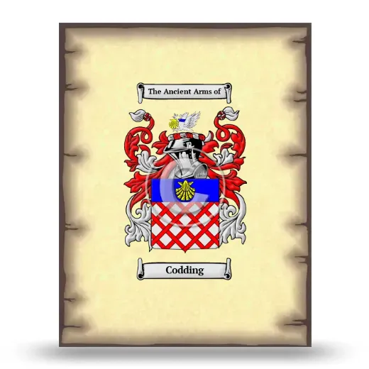 Codding Coat of Arms Print