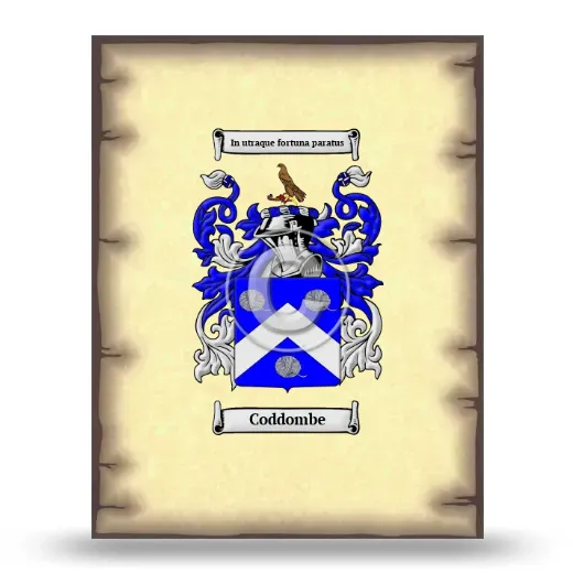 Coddombe Coat of Arms Print