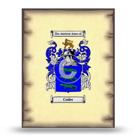 Coder Coat of Arms Print