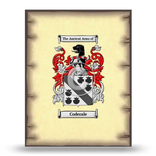 Coderale Coat of Arms Print