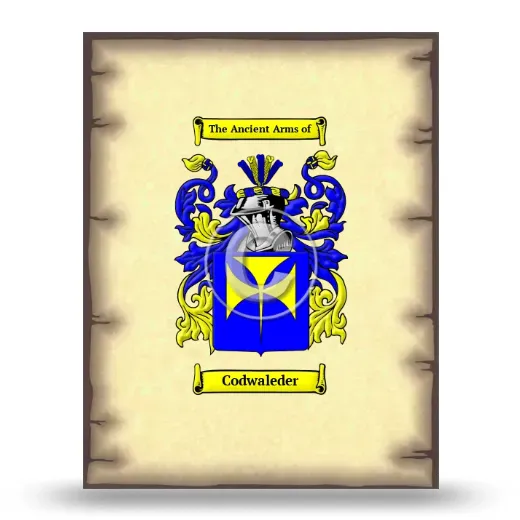Codwaleder Coat of Arms Print