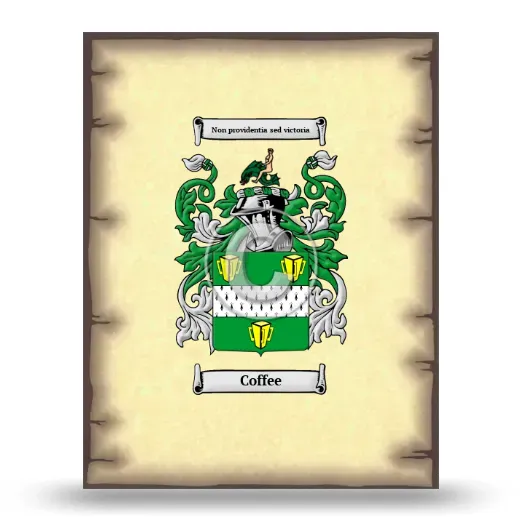 Coffee Coat of Arms Print
