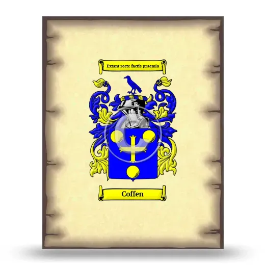 Coffen Coat of Arms Print