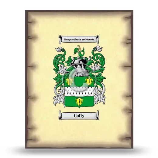 Coffy Coat of Arms Print