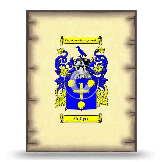 Coffyn Coat of Arms Print