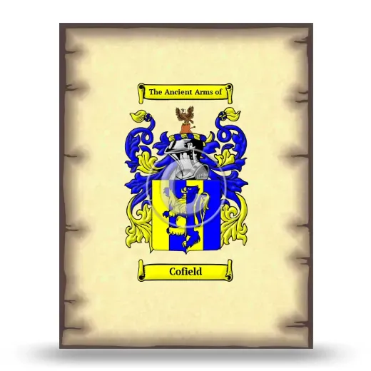 Cofield Coat of Arms Print