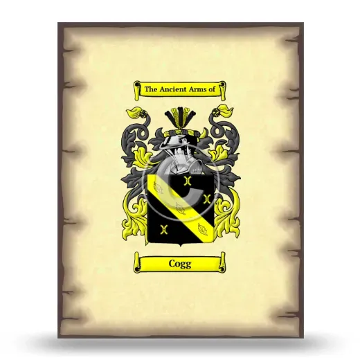 Cogg Coat of Arms Print