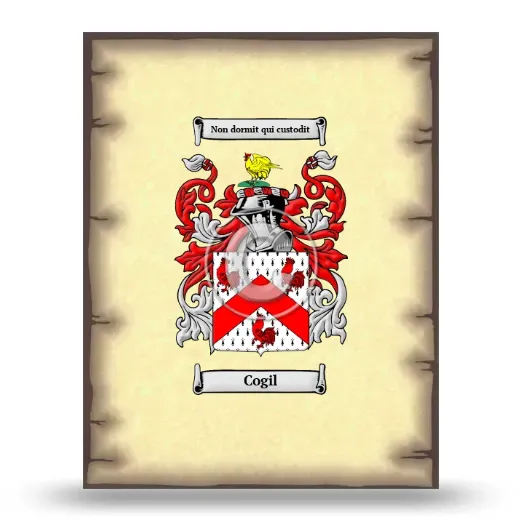 Cogil Coat of Arms Print