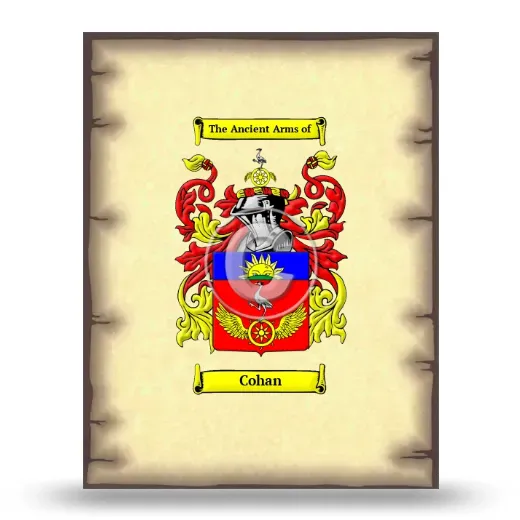 Cohan Coat of Arms Print
