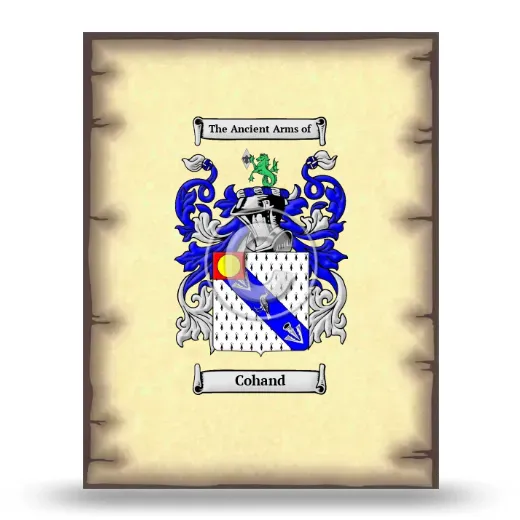 Cohand Coat of Arms Print
