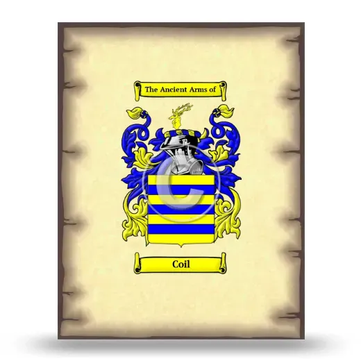 Coil Coat of Arms Print