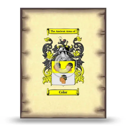 Colar Coat of Arms Print