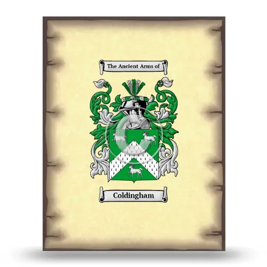 Coldingham Coat of Arms Print
