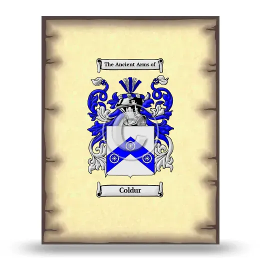 Coldur Coat of Arms Print