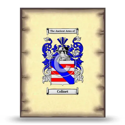 Colinet Coat of Arms Print