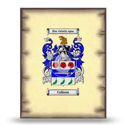 Colison Coat of Arms Print