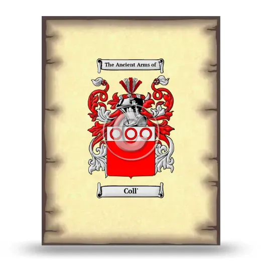 Coll' Coat of Arms Print