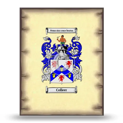 Colleer Coat of Arms Print