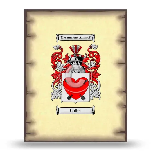 Coller Coat of Arms Print