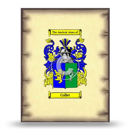 Collet Coat of Arms Print