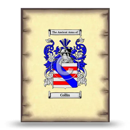 Collin Coat of Arms Print