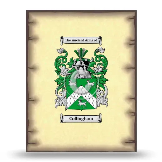 Collingham Coat of Arms Print