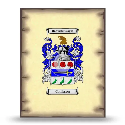 Collisson Coat of Arms Print