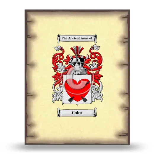 Color Coat of Arms Print