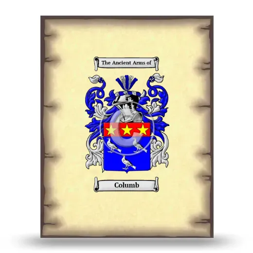 Columb Coat of Arms Print