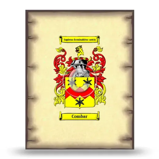 Combar Coat of Arms Print
