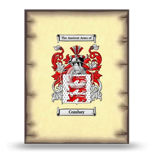 Combay Coat of Arms Print