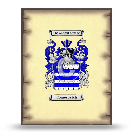 Comerpatch Coat of Arms Print
