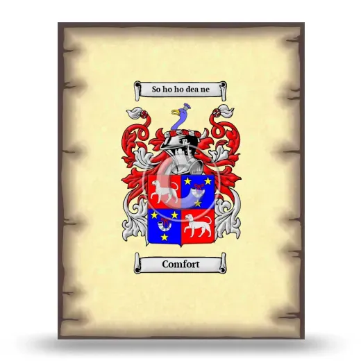Comfort Coat of Arms Print