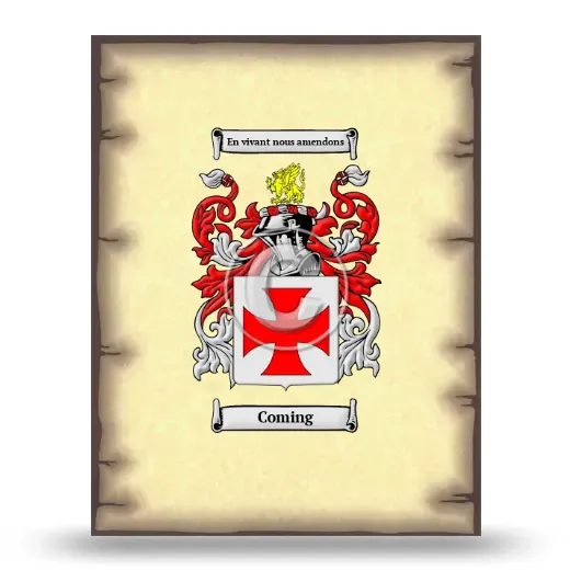Coming Coat of Arms Print