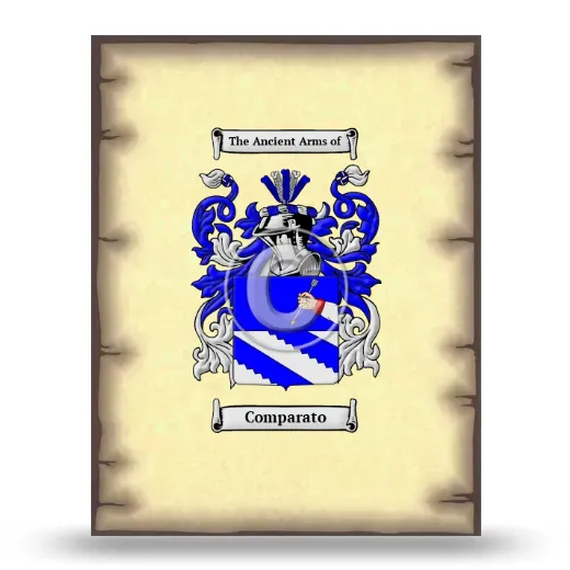 Comparato Coat of Arms Print