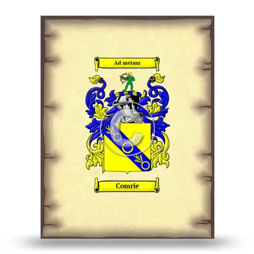 Comrie Coat of Arms Print