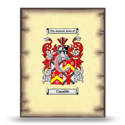 Conable Coat of Arms Print
