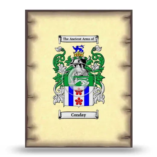Conday Coat of Arms Print