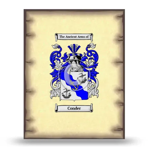 Conder Coat of Arms Print