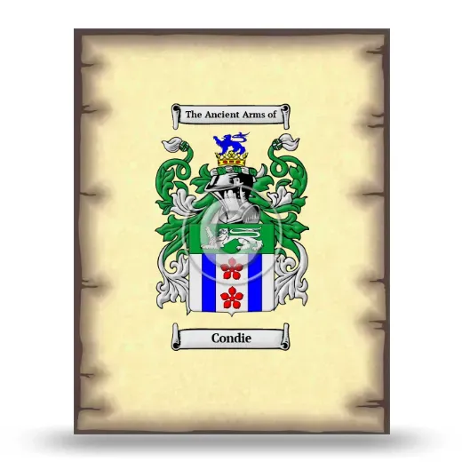 Condie Coat of Arms Print