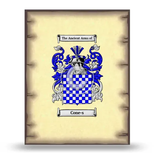 Cone-s Coat of Arms Print