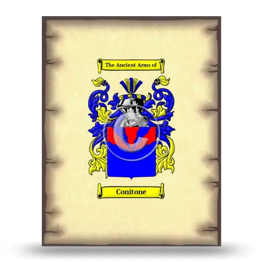 Conitone Coat of Arms Print