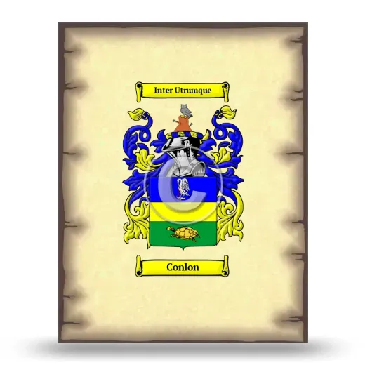 Conlon Coat of Arms Print
