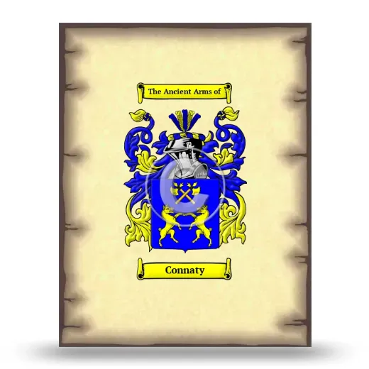 Connaty Coat of Arms Print