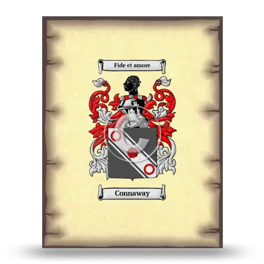 Connaway Coat of Arms Print